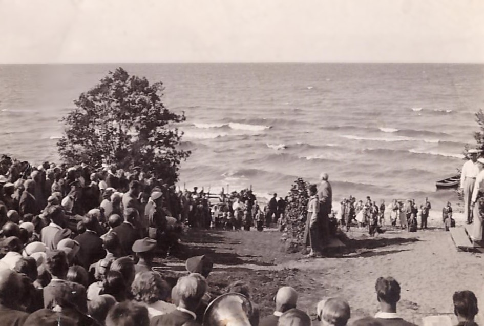 11.juuli 1937 Toila rannahoone avamine, K. Päts kõnet pidamas