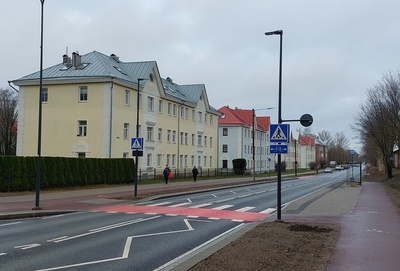 Tallinn, Kotka Street 12-15, new apartments. rephoto