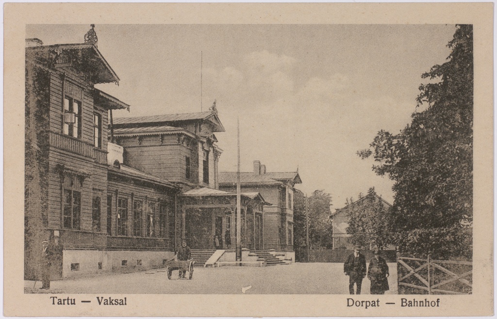 Postkaart Andrus Ansipi kogust. Vaksal