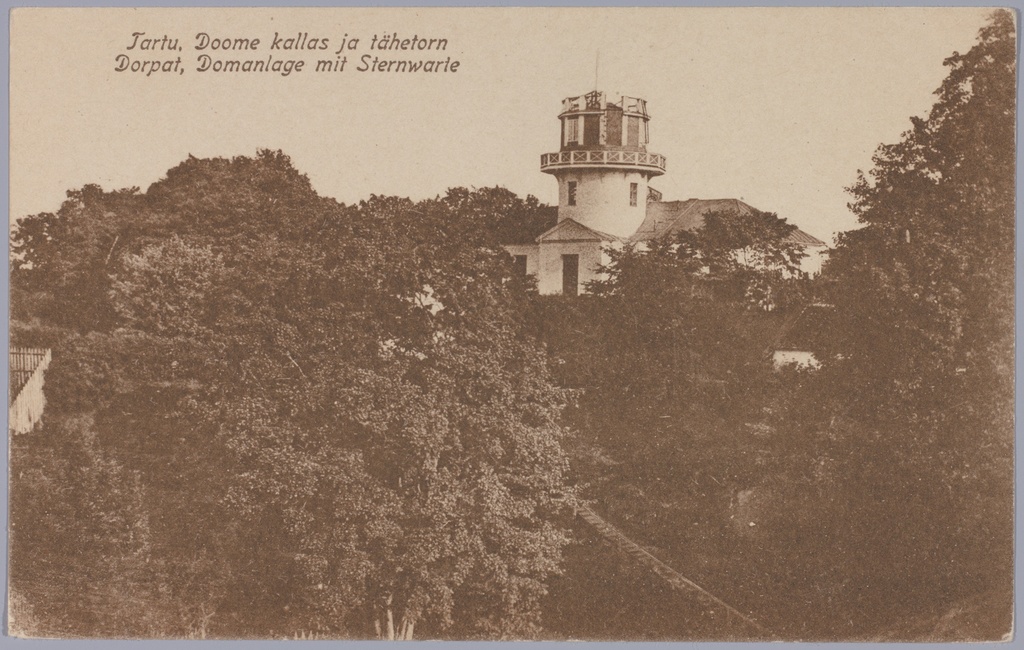 Postkaart Andrus Ansipi kogust. Tähetorn