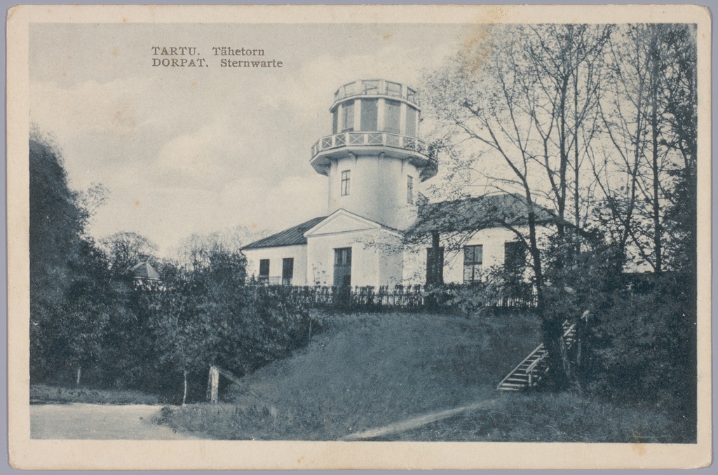 Postkaart Andrus Ansipi kogust. Tähetorn