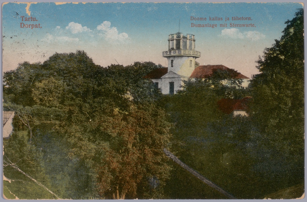 Postkaart Andrus Ansipi kogust. Tähetorn