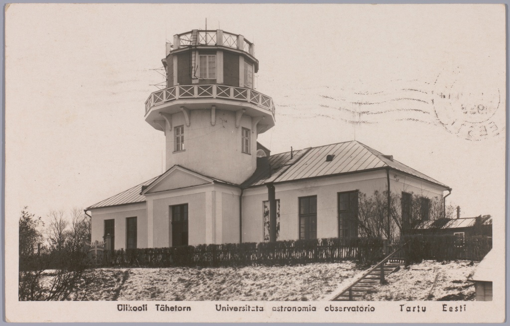 Postkaart Andrus Ansipi kogust. Tähetorn