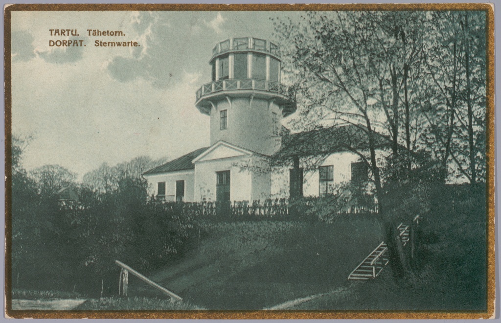 Postkaart Andrus Ansipi kogust. Tähetorn