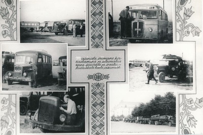 Foto. Buss. Üldlaulupeol, 1947.a.  duplicate photo