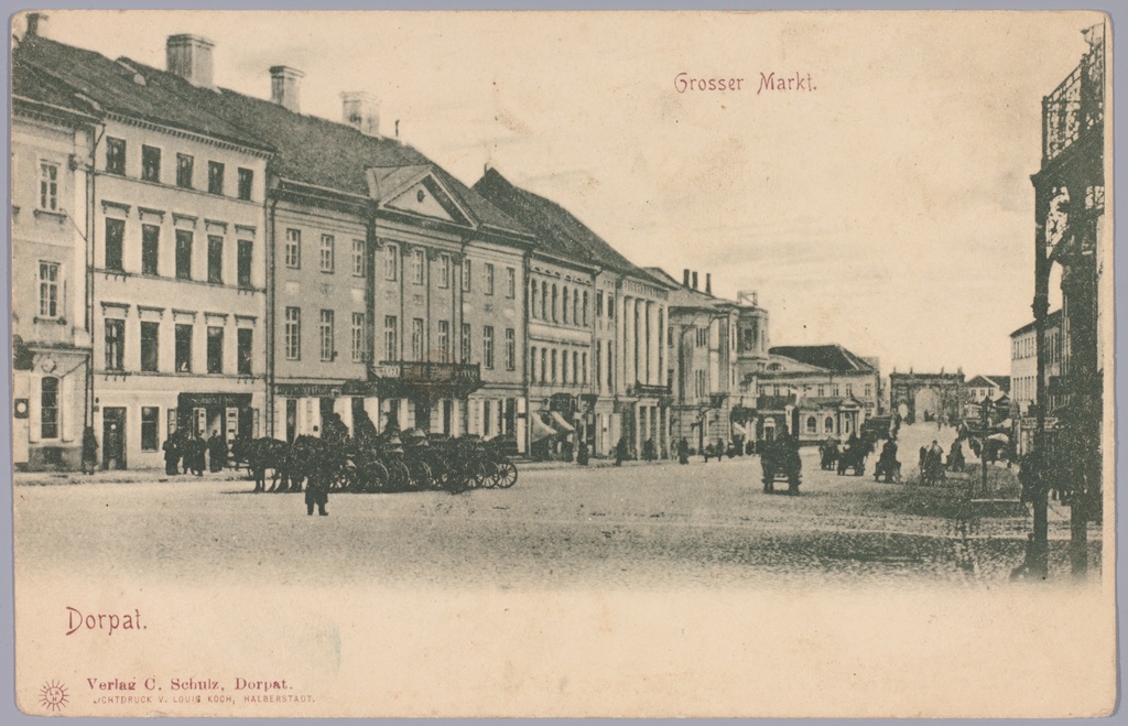 Postkaart Andrus Ansipi kogust. Suurturg