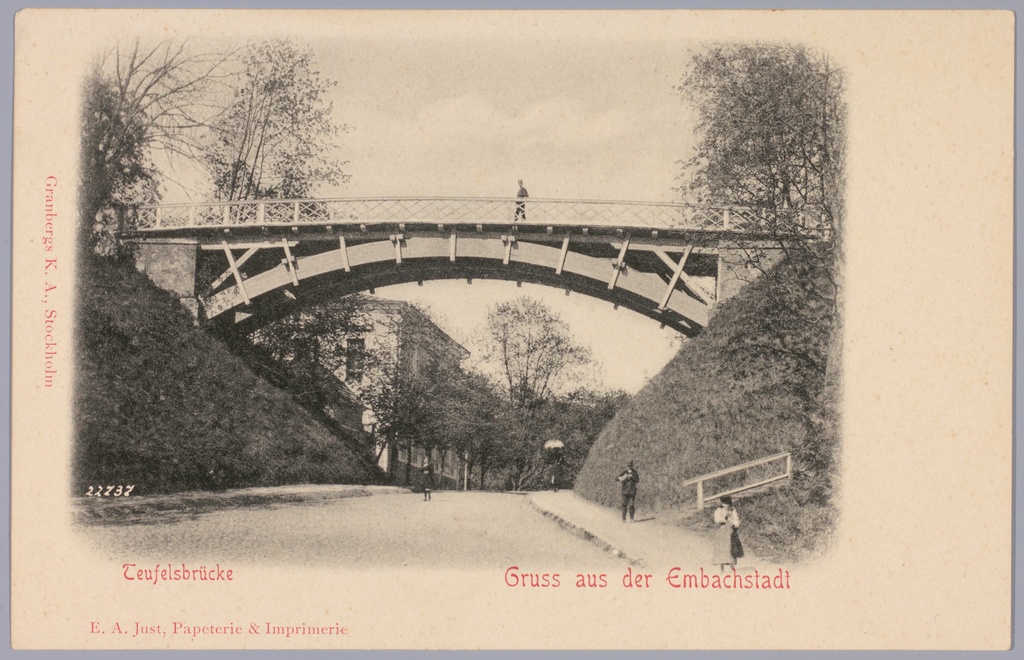 Postkaart Andrus Ansipi kogust. Kuradisild