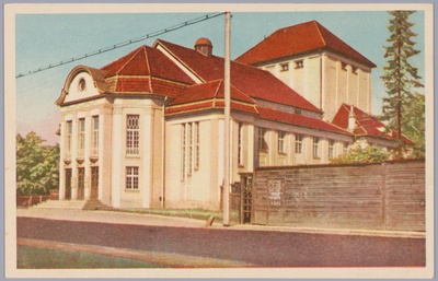 Postkaart Andrus Ansipi kogust. Saksa teater  similar photo