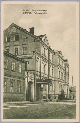 Postkaart Andrus Ansipi kogust. Riigi kohtumaja  duplicate photo