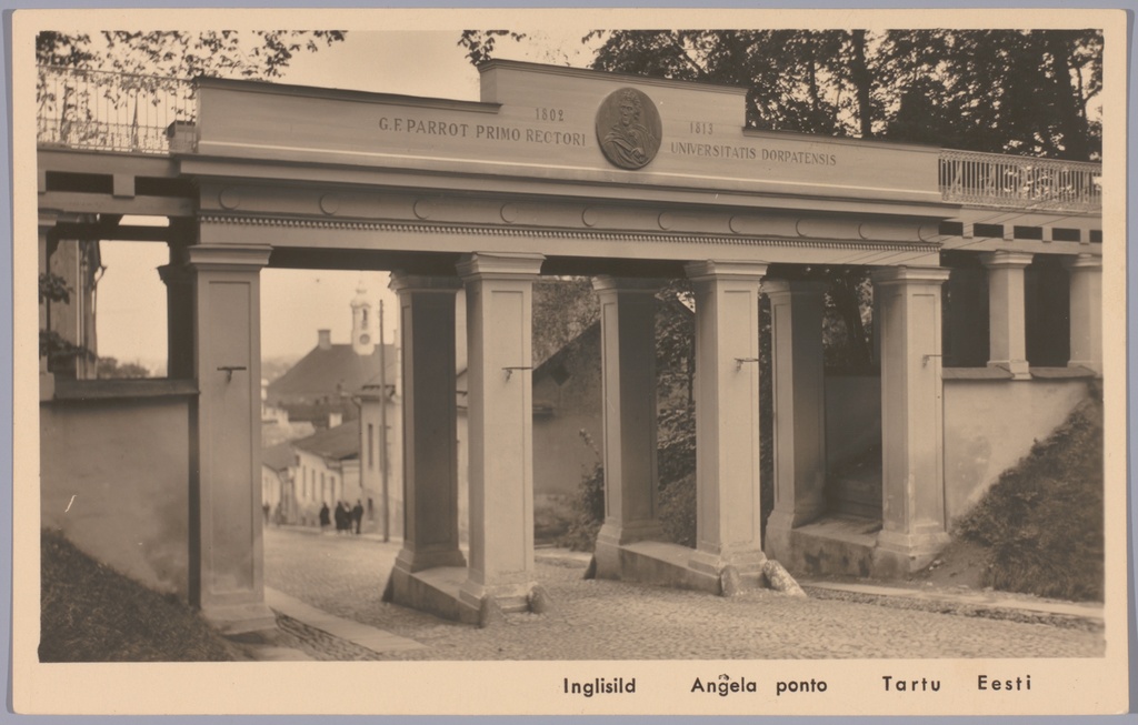 Postkaart Andrus Ansipi kogust. Inglisild