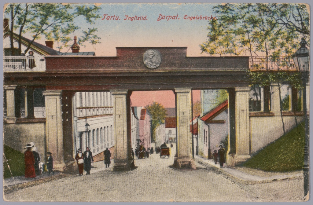 Postkaart Andrus Ansipi kogust. Inglisild