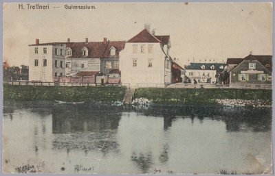 Postkaart Andrus Ansipi kogust. Treffneri Gümnaasium  duplicate photo