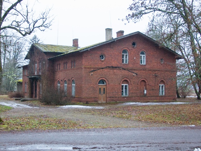 Veltsi mõis (Weltz), härrastemaja enne sõda. Haljala khk rephoto