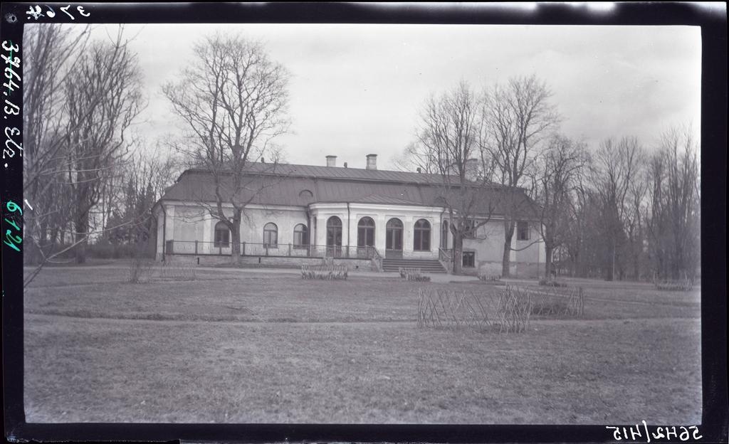 Vaade Edise mõisa härrastemajale, ca 1890 (hoone valmis 1860. a.