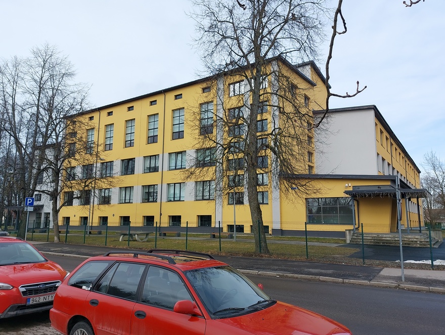Eelkoolikasvatuse Pedagoogiline kool, hilisem Tallinna Ülikooli Pedagoogiline Seminar Tallinnas Räägu 49 rephoto