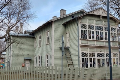 A.H. Tammsaare majamuuseum Koidula tänav 12a. rephoto