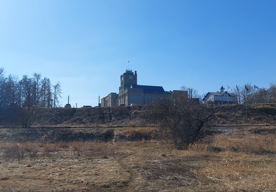 Vaade Polütehnilisele Instituudile Koplis. rephoto