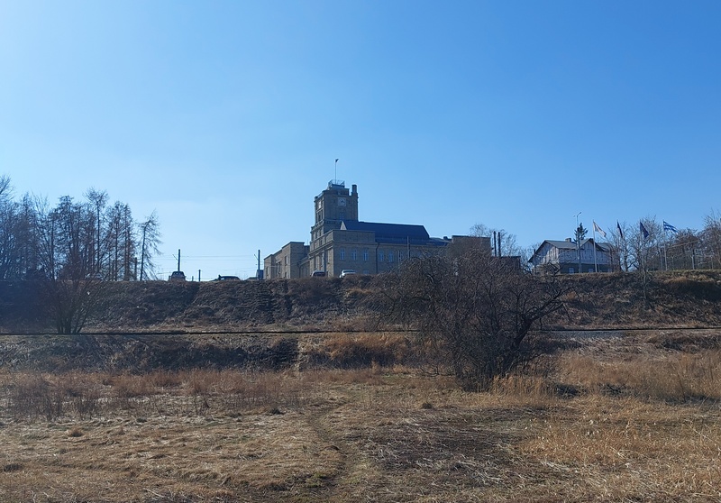 Vaade Polütehnilisele Instituudile Koplis. rephoto