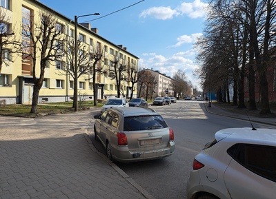 Tartu linnavaade. Kindral Põdra (Pepleri) tn Riia tn suunas. 20. sajandi algus. rephoto