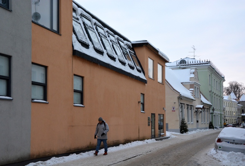 Vaade hoonele Uus tänav 6. rephoto