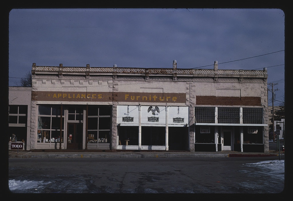 Blockfront, Siloam Springs, Arkansas (LOC)
