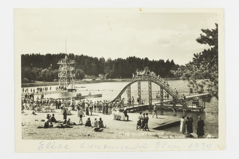 Elva supelrannas 1930