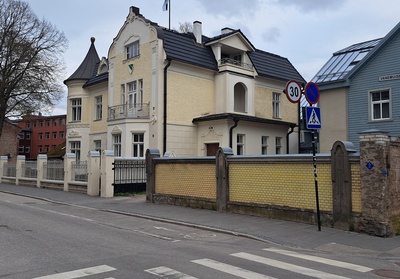Korp! Fraternitas Estica hoone. rephoto