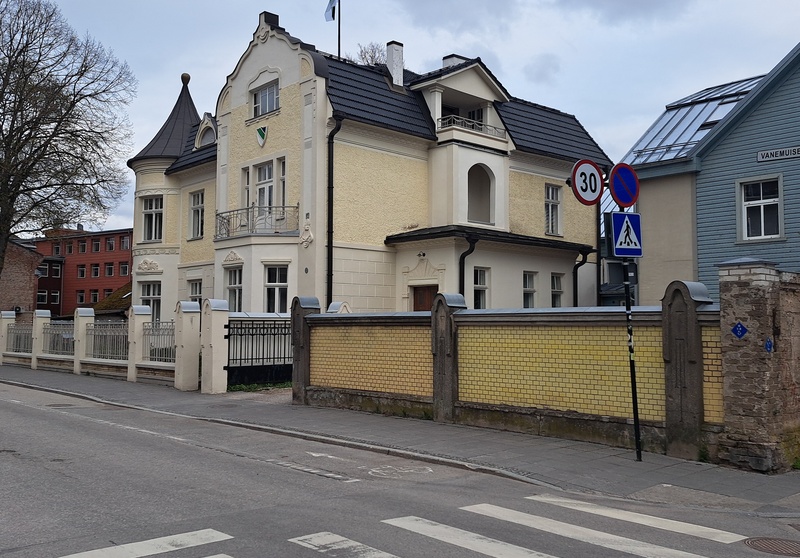Korp! Fraternitas Estica hoone. rephoto