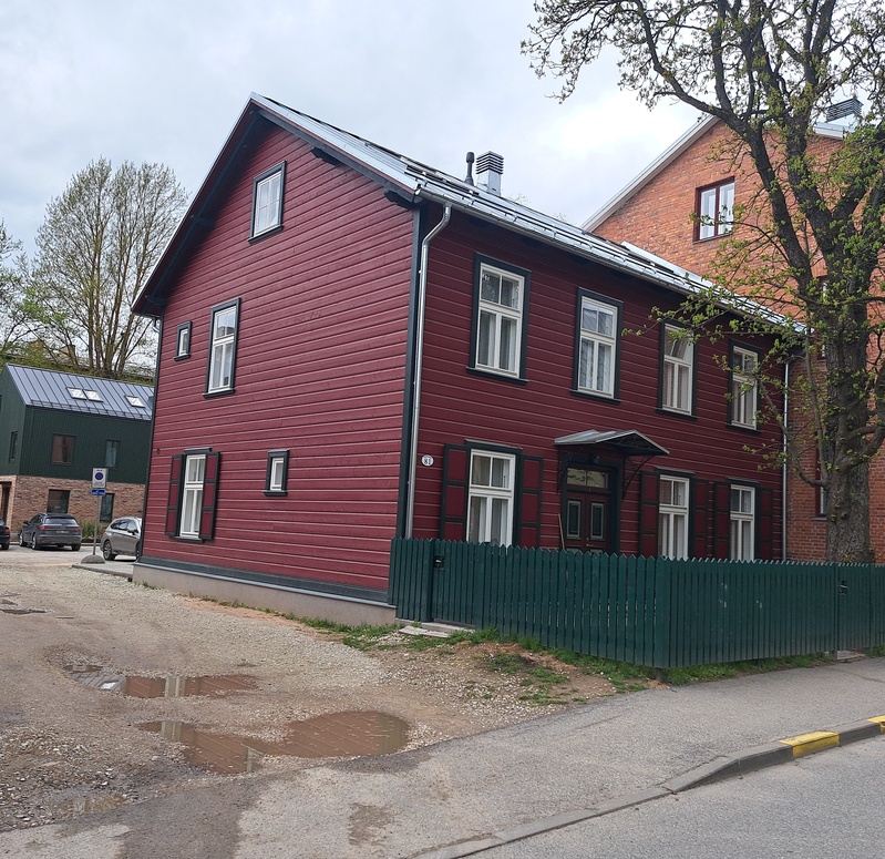 Kastani 81,Tartu. Ehitatud umbes 1880 rephoto