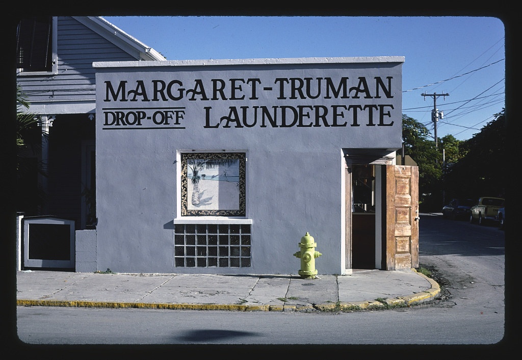 Truman Laundromat ("Margaret Truman Launderette"), Key West, Florida (LOC)