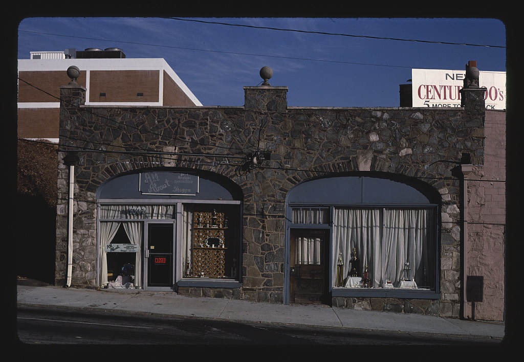 Stone storefront, Atlanta, Georgia (LOC)