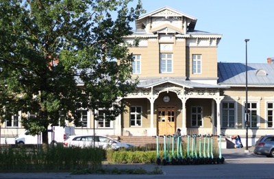 Postkaart Andrus Ansipi kogust. Vaksal rephoto