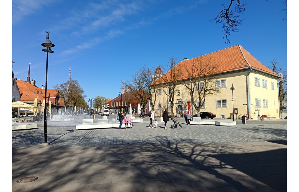Fr. S. Stern, Kuressaare turuplats rephoto