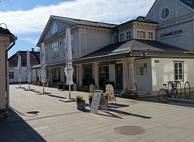 Endine kaubahoov Kuressaares rephoto