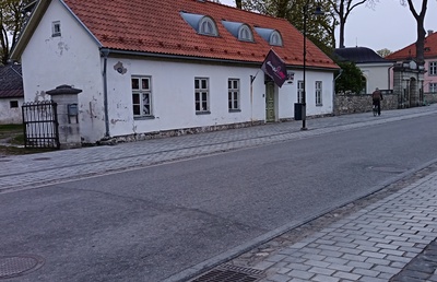 Kingissepa rajooni 1963. aasta laulupäev: naiskoor Piret rongkäigus rephoto