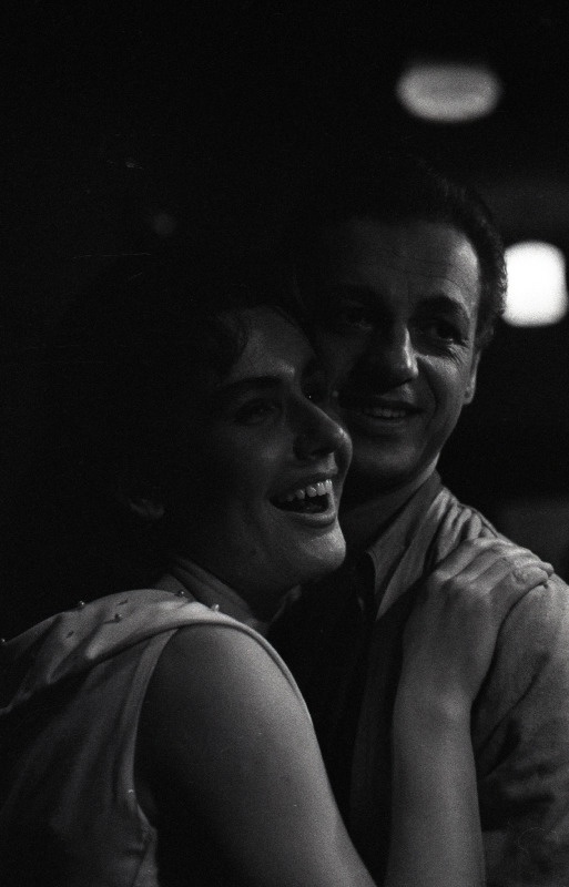 L. Bernsteini muusikal West Side Story teatris Estonia. Maria - Helgi Sallo, Tony – Harri Vasar.