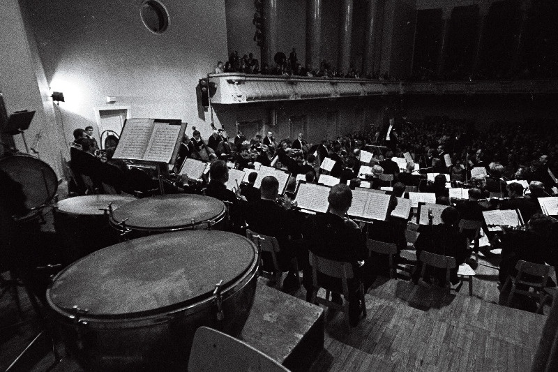Eesti Raadio Sümfooniaorkestri kontsert Estonia kontserdisaalis. Dirigent Neeme Järvi.