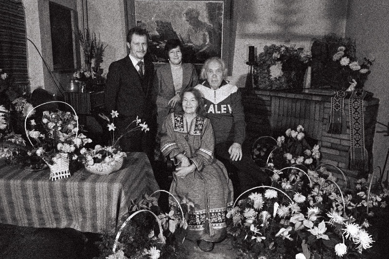 Gustav Ernesaksa 75. sünnipäev.