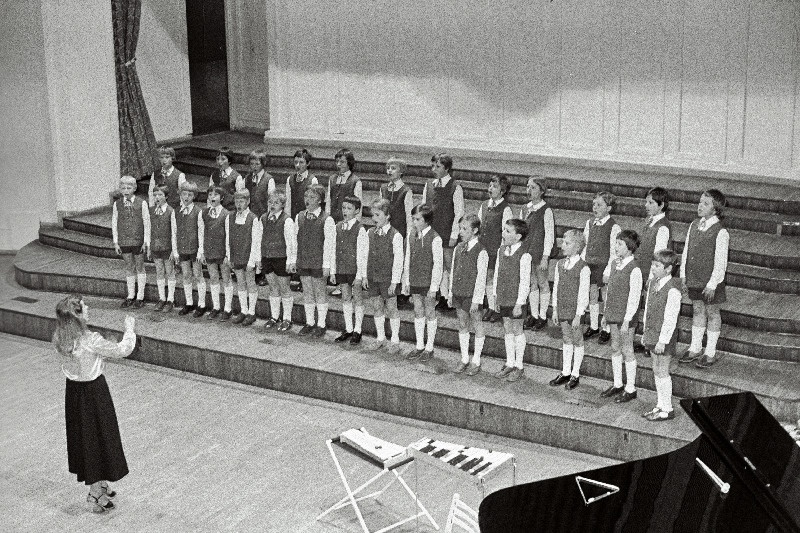 Riikliku Akadeemilise Meeskoori kolme põlvkonna kontsert Estonia kontserdisaalis.