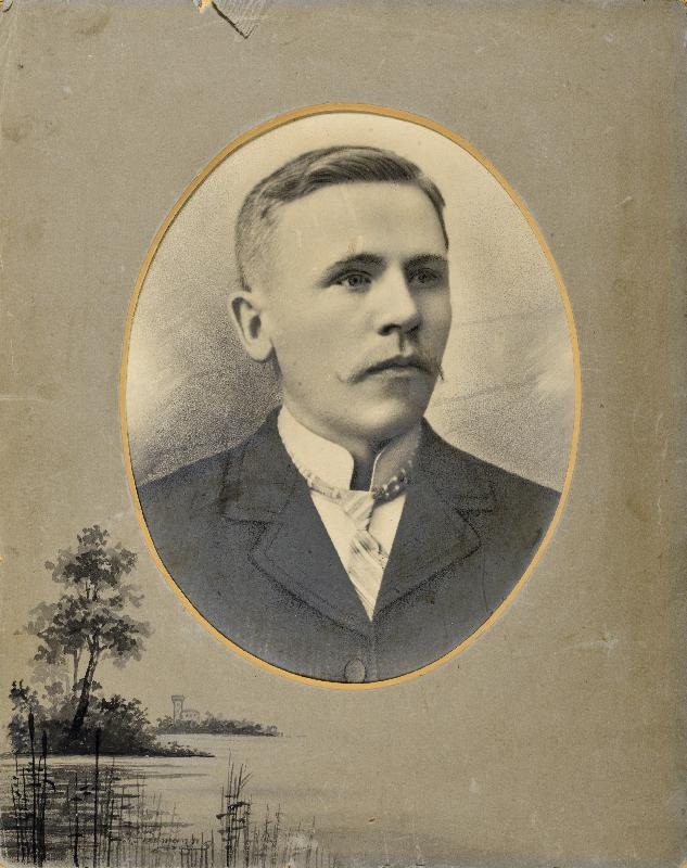 Kreenholmi Manufaktuuri tööline Johannes Kimm.