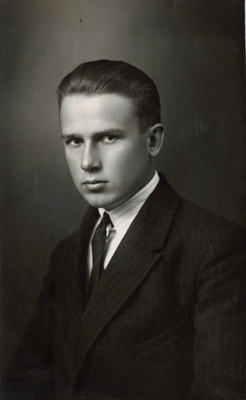 Tartu Ülikooli arstiteduskonna üliõpilane Paul Anniko.  duplicate photo
