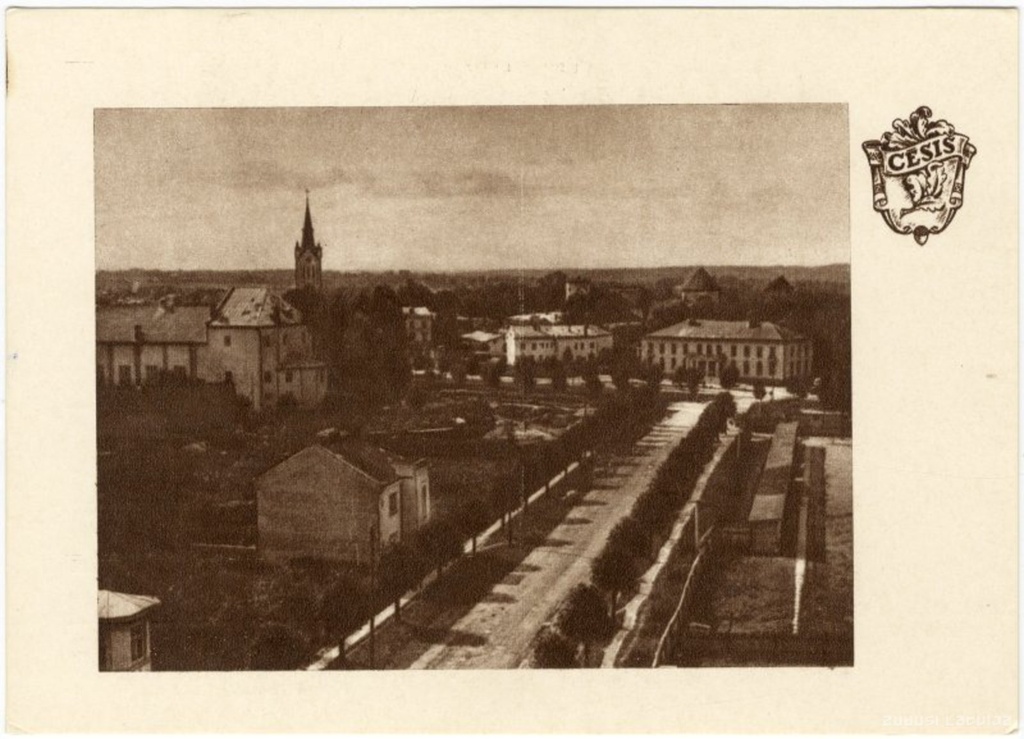 Cēsis. Skats uz pilsētu, Cēsis