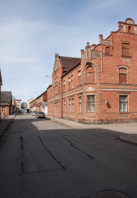 Vaade Posti tänavale. rephoto