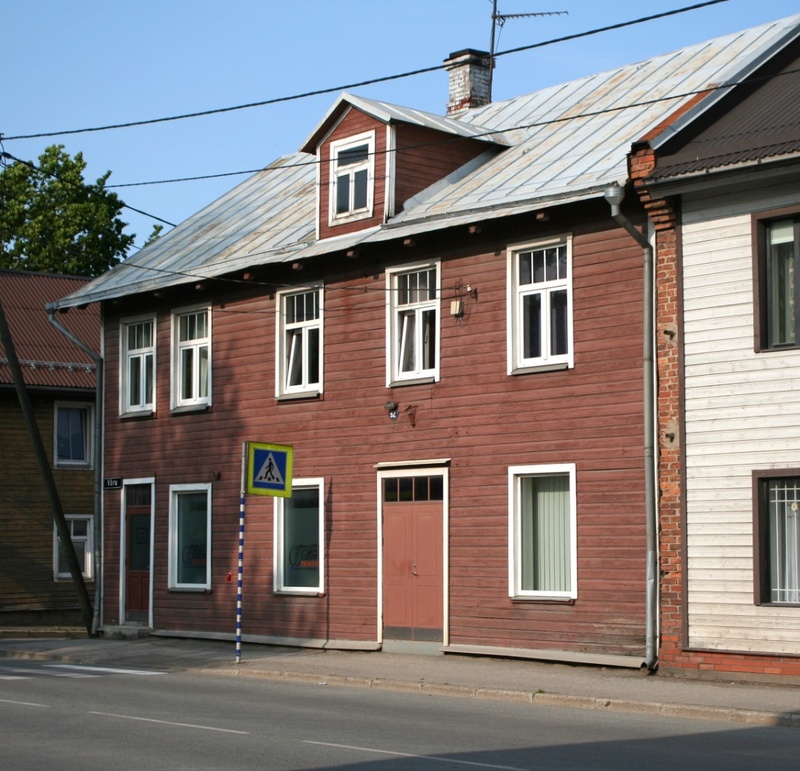 Võru 92, Tartu. Ehitatud 1913 rephoto
