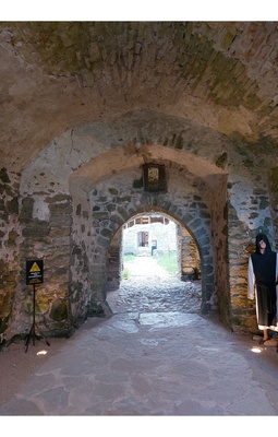 Padise monastery. View to entrance. rephoto