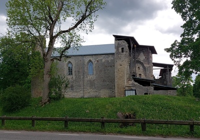 The ruins of the Padise monastery. rephoto