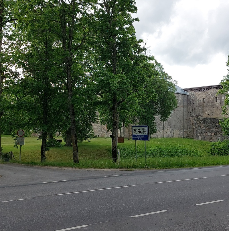General view of Padise monastery. rephoto