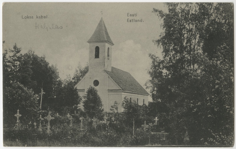 Vaade Loksa kabelile, fotopostkaart