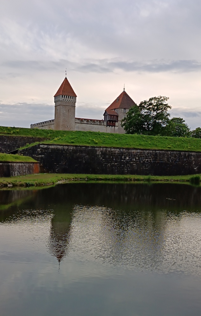 Kuressaare Castle-ekkeekke - Kuressaare Castle rephoto