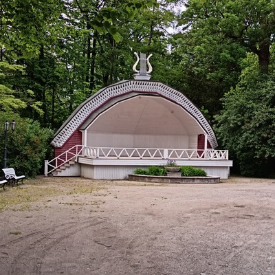 Kuressaare, kõlakoda. rephoto